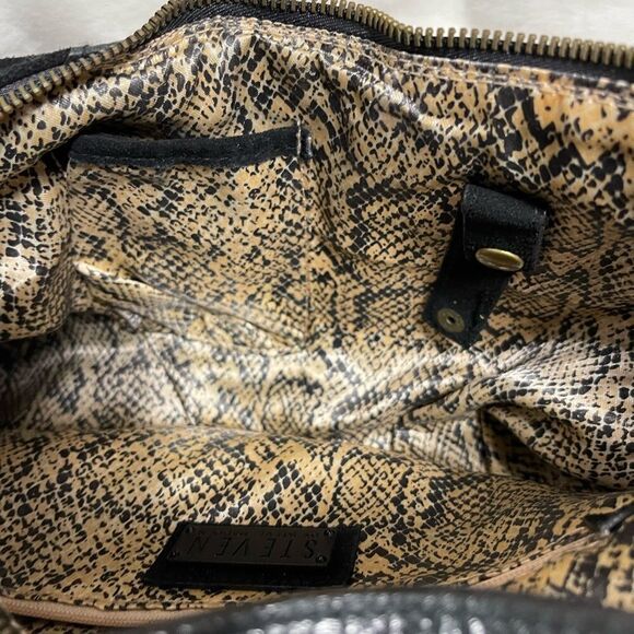 Steven by Steve Madden leather and suede boho shoulder   . - Picture 16 of 16